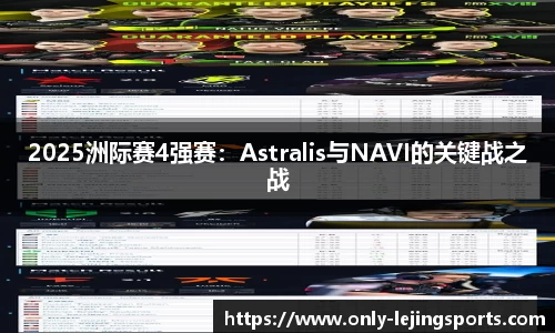 2025洲际赛4强赛：Astralis与NAVI的关键战之战